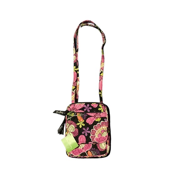 Vera Bradley Handbags - NWT Retired Pattern Vera Bradley "Pirouette Pink" All In One Mini Hipster